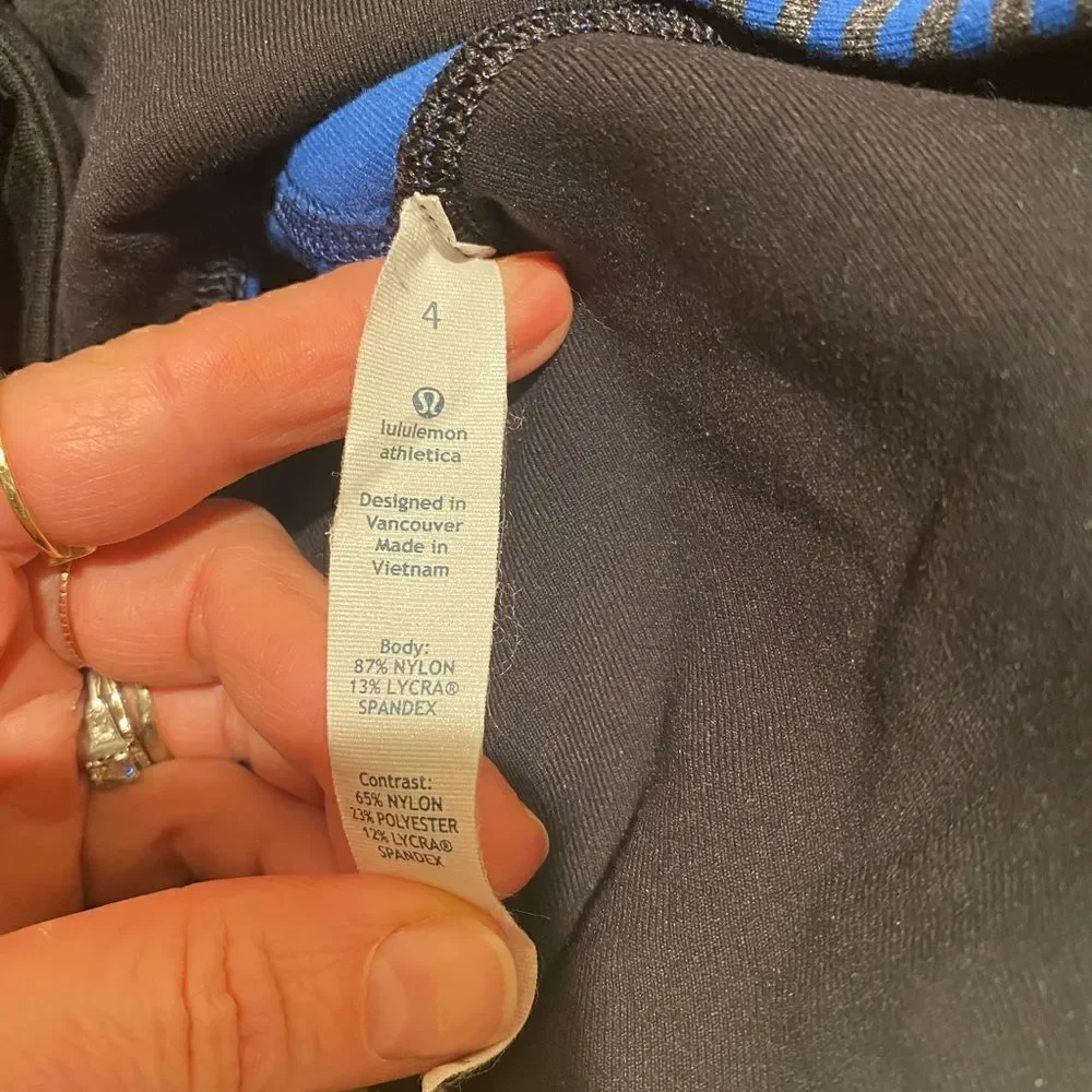 Lululemon Wunder Under Pant *High Rise in blue size 4